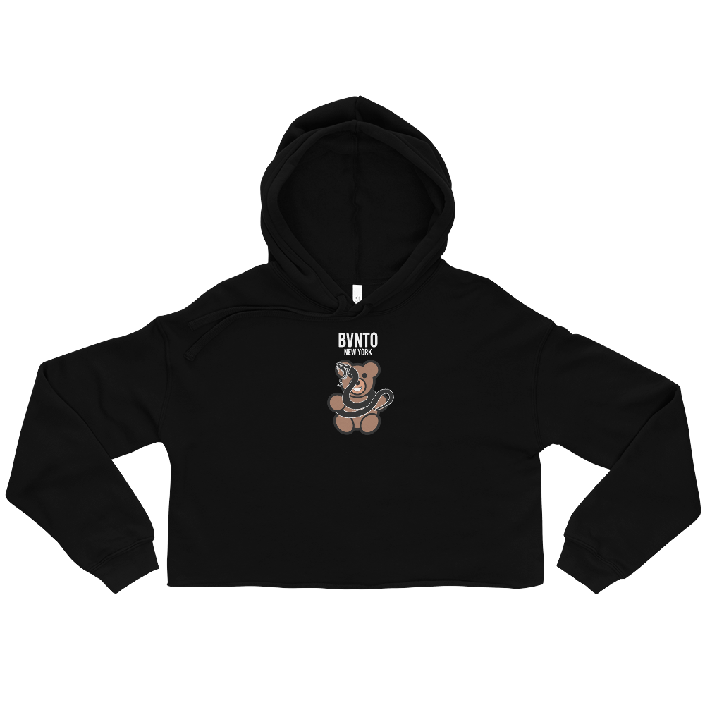 BVNTO Bear Crop Hoodie